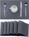 Leetaltree Denim Blue Placemats Set of 6 by Leetaltree-ArtatEveryTable