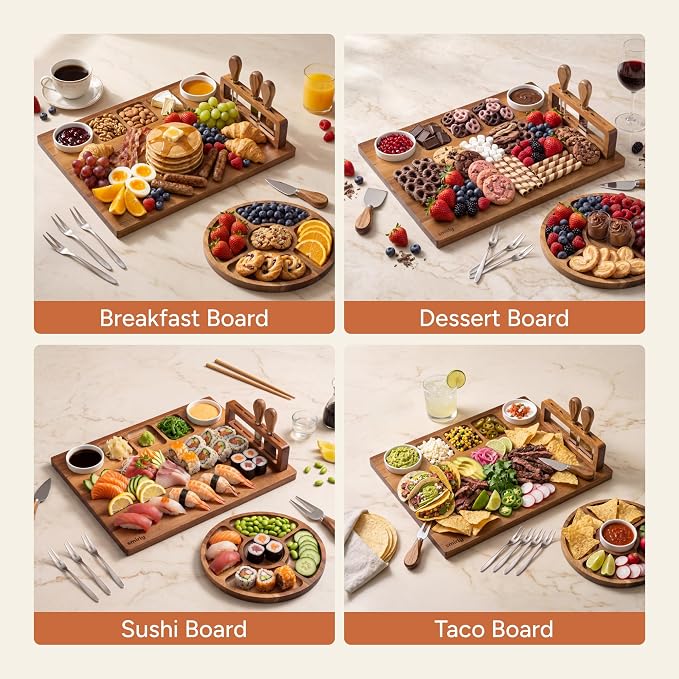 SMIRLY Charcuterie Board Set - Image 4