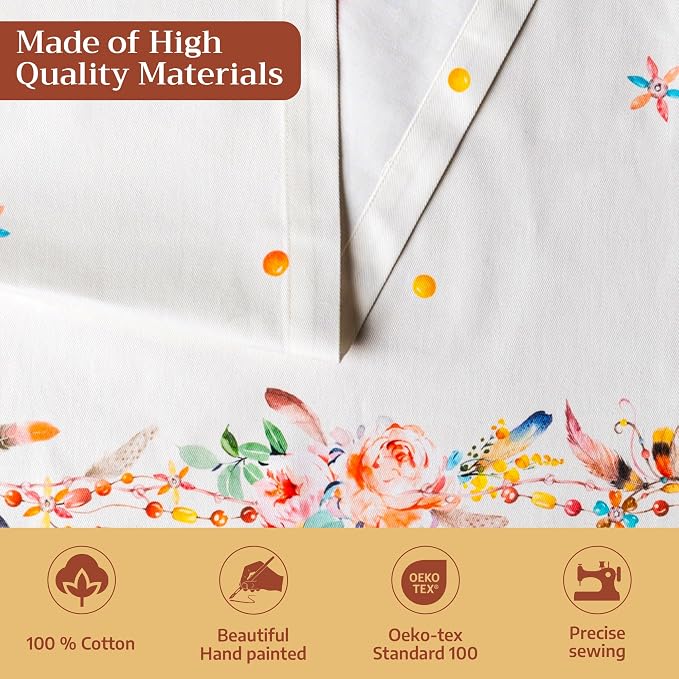 Maison d' Hermine Table Runner 100% Cotton 14.50" x 108" | Table Runners 108 - Image 3