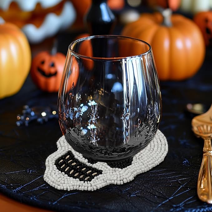 COTTON CRAFT Halloween Beaded Coaster - Image 2