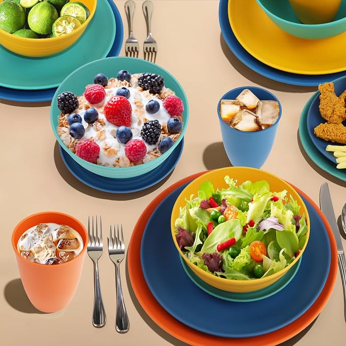 40Pack plates and bowls sets for kids - Image 5