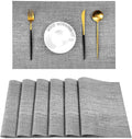 Leetaltree Grey Placemats, Heat Resistant Non-Slip Place mats by Leetaltree-ArtatEveryTable
