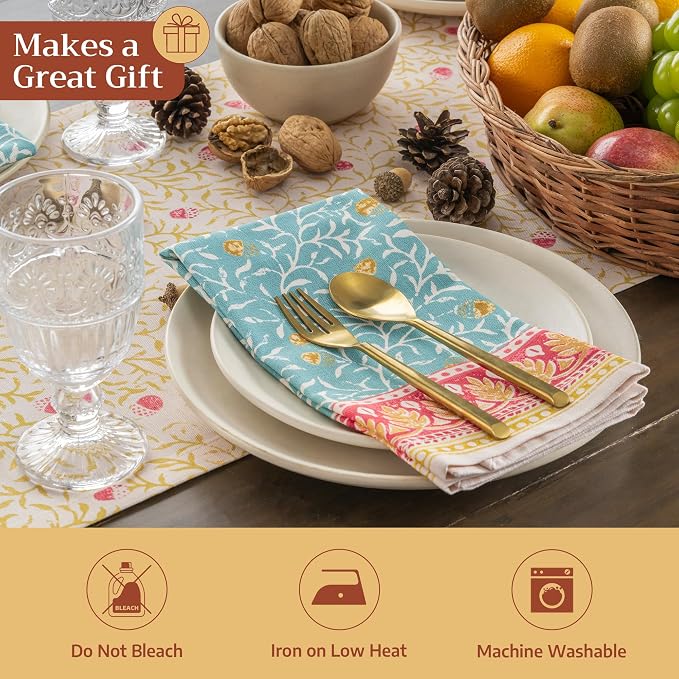 Maison d' Hermine Table Runner 100% Cotton 14.50" x 108" | Table Runners 108 - Image 5