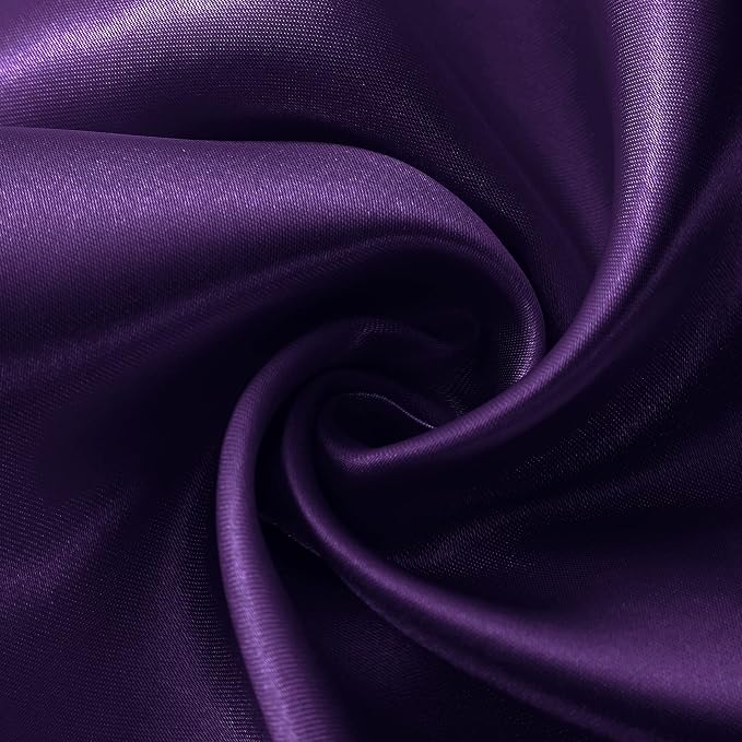 Horbaunal 24 Pack Purple Satin Table Runner 12 x 108 Inch | Smooth Table Runners - Image 6