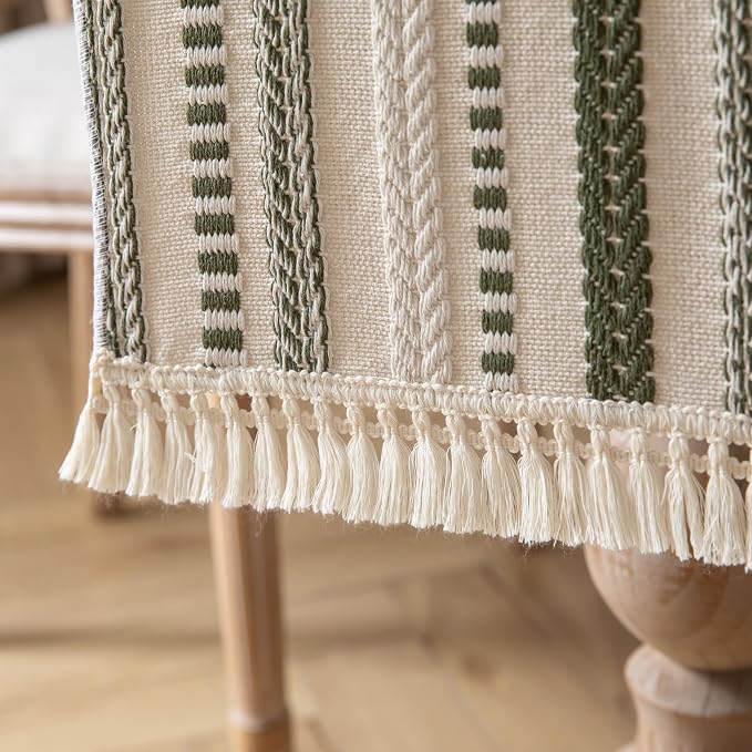 Caflife Boho Table Runner 13 x 108 Inch Long, Dining Room Home Decor - Image 5