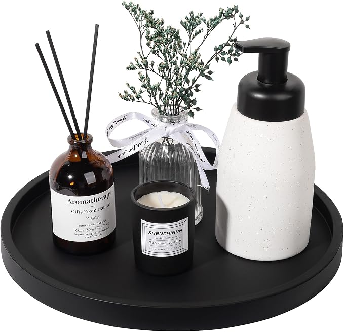 Silicone Bathroom Tray Coffee Table Decor Perfume Organizer by Heagoale