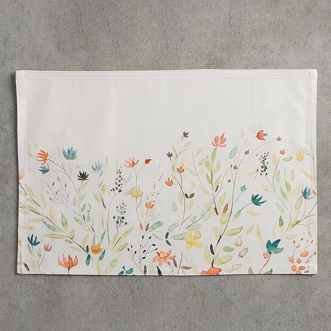 Maison d' Hermine Placemats Set of 4 Reusable 100% Cotton | Cloth Place Mats - Image 8