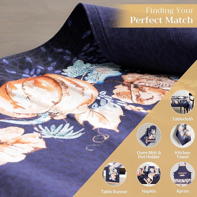 Maison d' Hermine Placemats Set of 4 Reusable 100% Cotton | Cloth Place Mats - Image 6