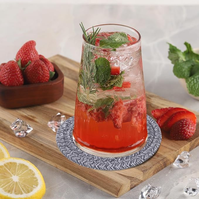 uxcell 8 Pcs Drink Coasters - Image 7