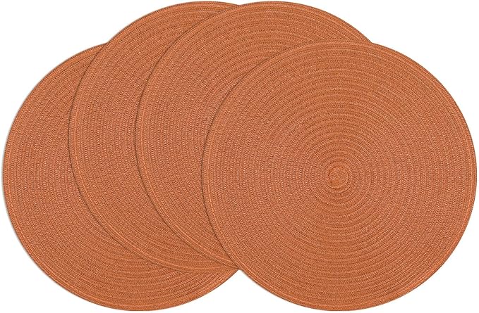 SHACOS Round Placemats Set of 4 by SHACOS