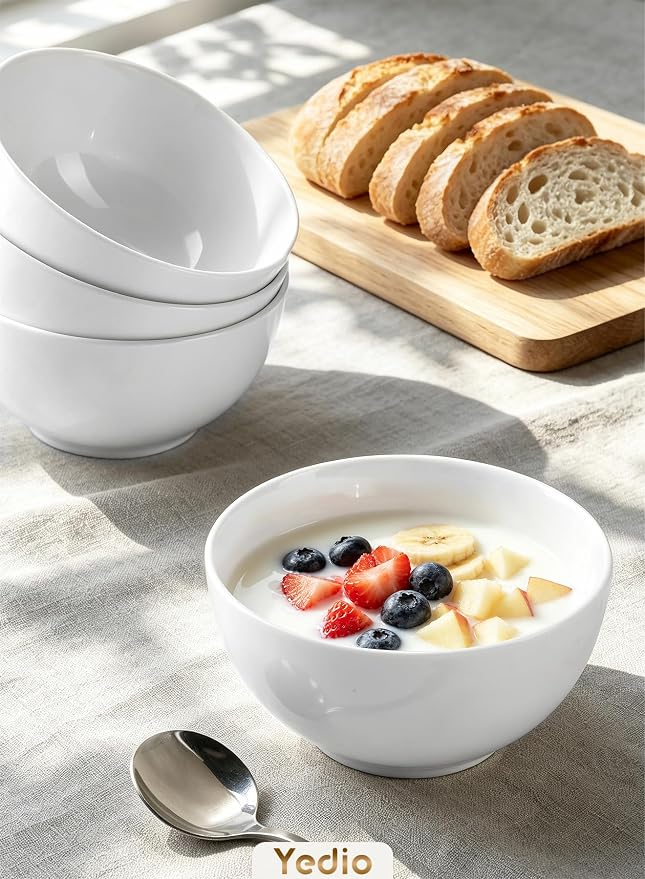 Small Bowls Set, 10 oz Porcelain Bowl - Image 2