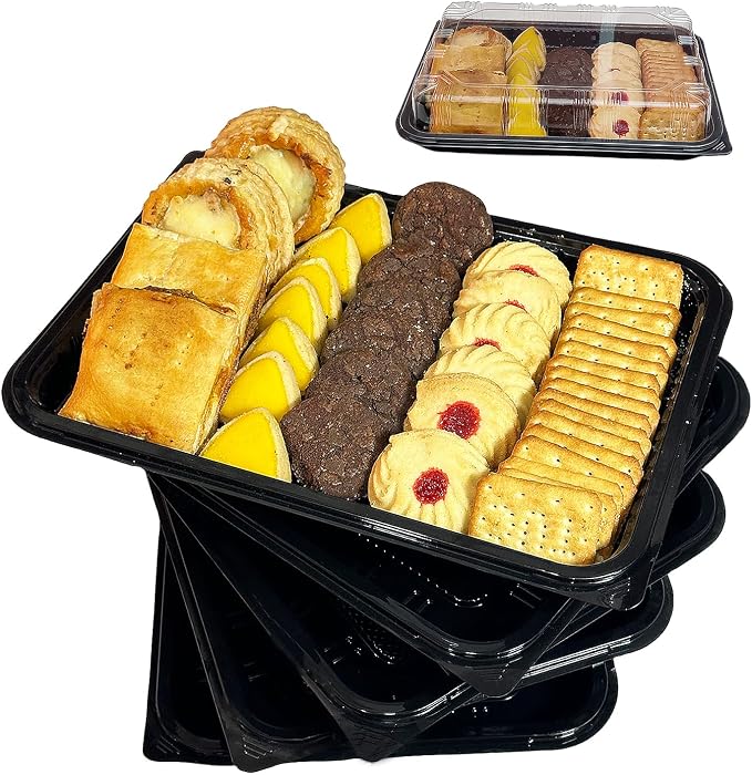 TRAYA Pack of 10 Serving Tray - Image 6