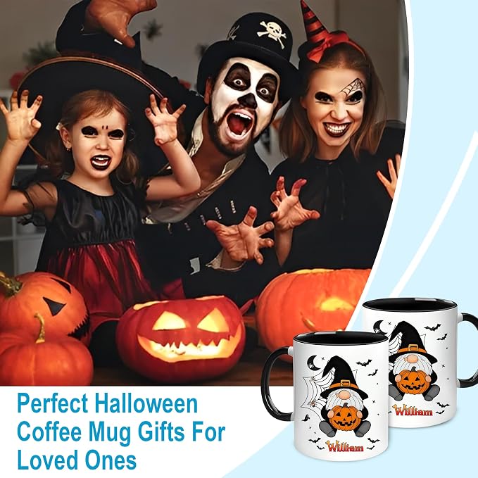 Hyturtle Custom Halloween Gnome Mug - Image 3