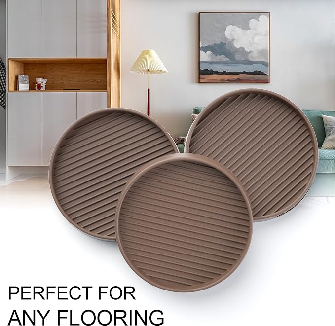 Furniture Pads for Hardwood Floors, Round Non Skid Floor Protectors for - Image 2