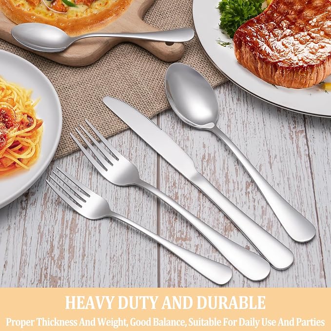 20 Piece Silverware Set Service - Image 7