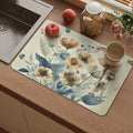 Vinyl Placemats Set of 4-12x17 Inch by NEIGELUO
