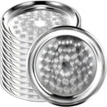 20 Pack Stainless Steel Round Serving Tray by Unknown