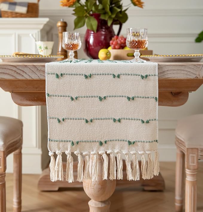 Caflife Boho Table Runner 72 Inchs Long by Caflife