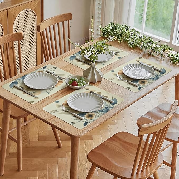 Vinyl Placemats Set of 4-12x17 Inch - Image 2