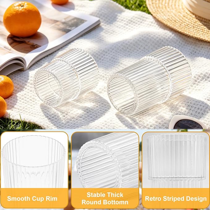 24 Pack Plastic Wine Glasses, 16 Oz Highball Glasses & 12 Oz Cocktail Glasses - Image 6