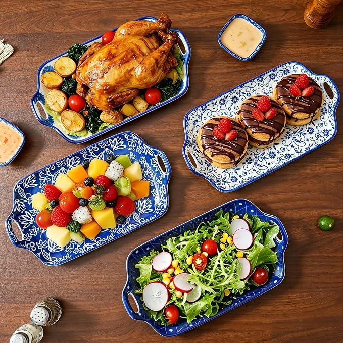 Serving Tray with Handles - Image 3
