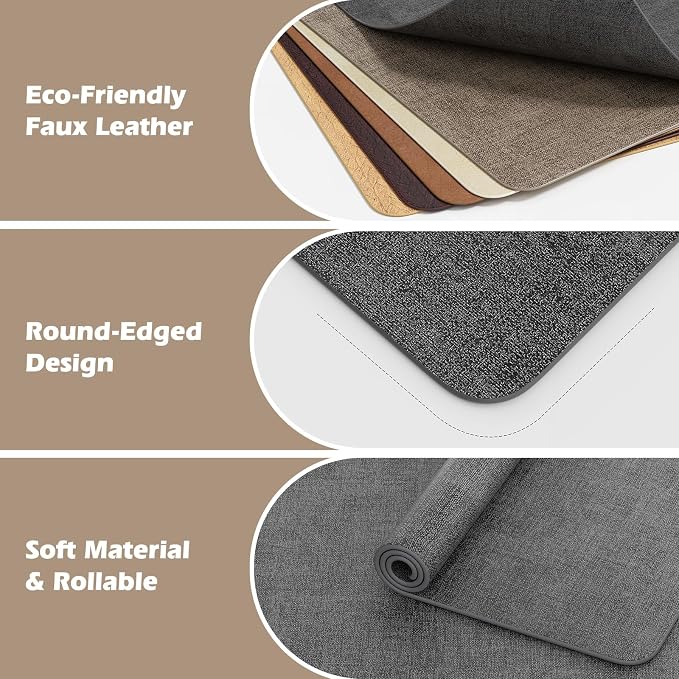 Aofmee Faux Leather Placemats Set of 6 - Image 6