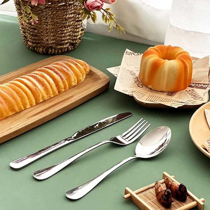 SANTUO 20 Pcs Silverware Set - Image 5