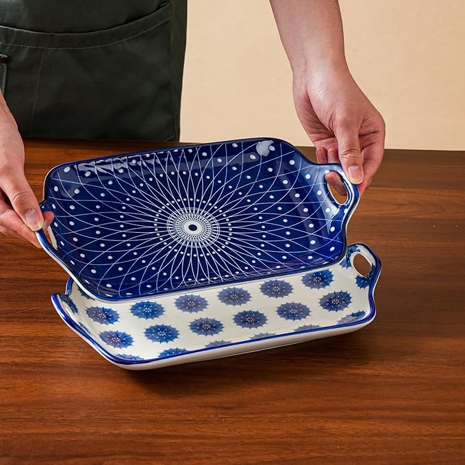 Serving Tray with Handles - Image 2