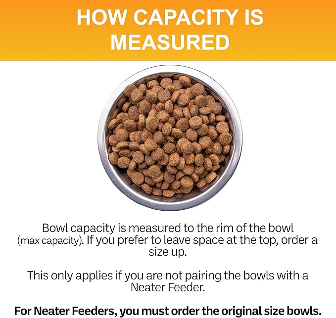 Neater Pet Brands 2.2 Cup Stainless Steel Dog Bowls, Dog Food Bowl & Water Bowl - Image 6