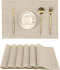 Leetaltree Beige Placemats Set of 6 by Leetaltree-ArtatEveryTable