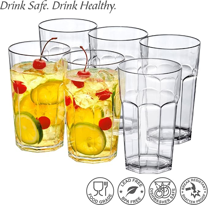 Amazing Abby - Affinity - 20-Ounce Plastic Tumblers, Shatter-Proof, - Image 3
