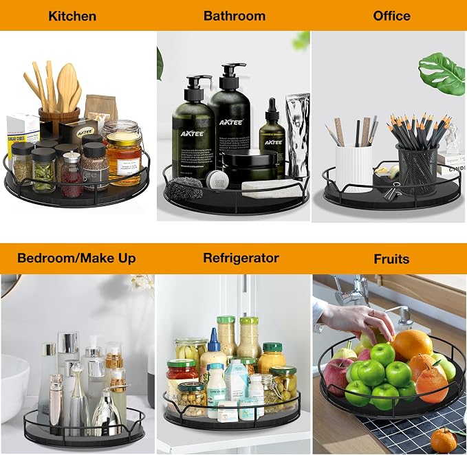 Lazy Susan Turntable Organizer - Image 4