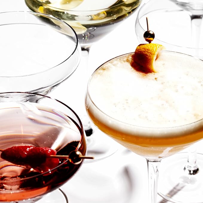 LEMONSODA Hand Blown Classic Martini Glasses, Model 2270 | Ideal - Image 5