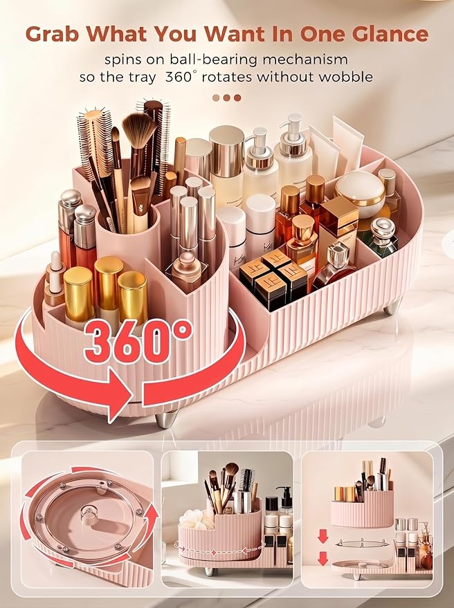 Booklov Rotating Makeup Organizer - Image 6
