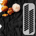 25 Pack Black Cheesecloth Table Runner 17 x 108 Inch Gauze TableRunner Fabric by Unknown