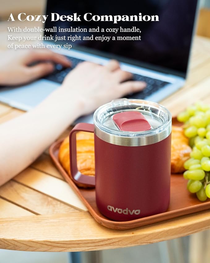 4 Pack 12oz Insulated Coffee Mug - Image 8