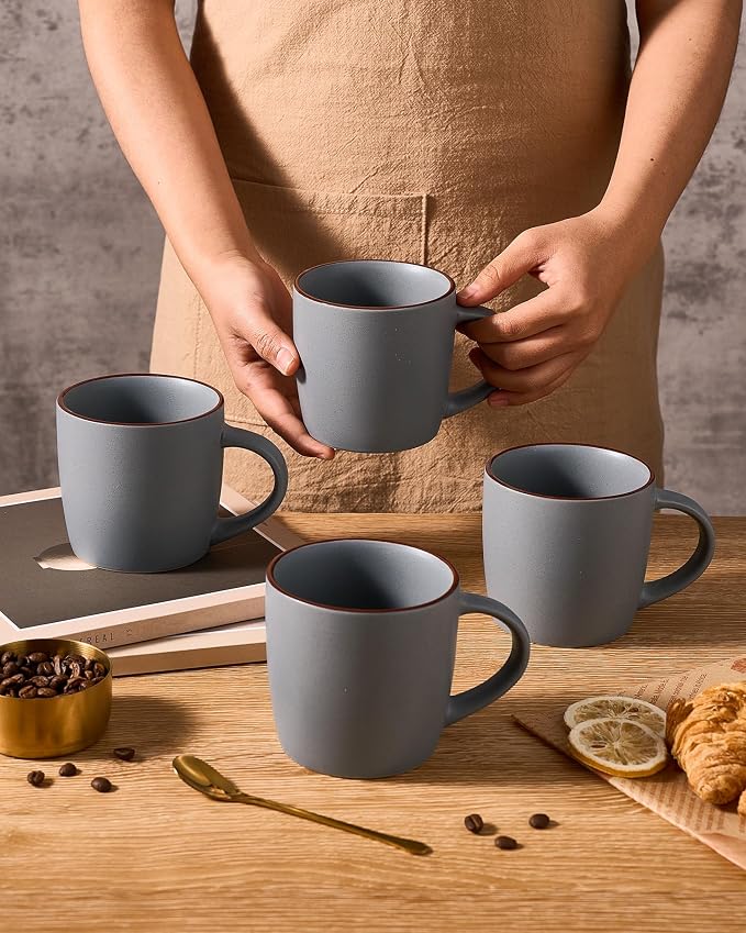 famiware Mercury Coffee Mugs 13 oz, Coffee Mugs Set of 6 - Image 7