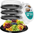 12" Catering Trays With Lids by Houzzkingzusa