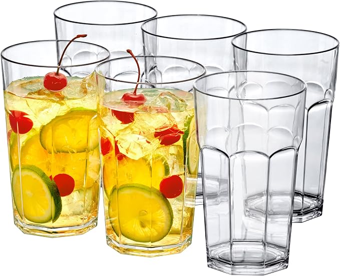 Amazing Abby - Affinity - 20-Ounce Plastic Tumblers, Shatter-Proof, by AmazingAbby