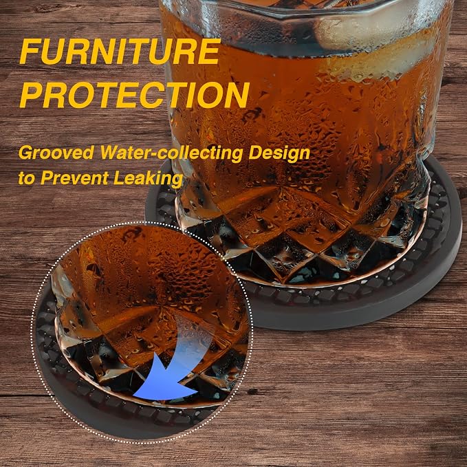 Silicone Drink Coasters - Image 4