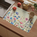 Vinyl Placemats Set of 4-12x17 Inch by NEIGELUO