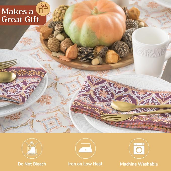 Maison d' Hermine Table Runner 100% Cotton 14.50" x 108" | Table Runners 108 - Image 5