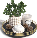 Oroyutor 10-Inch Oak Lazy Susan Decorative Tray by Oroyutor