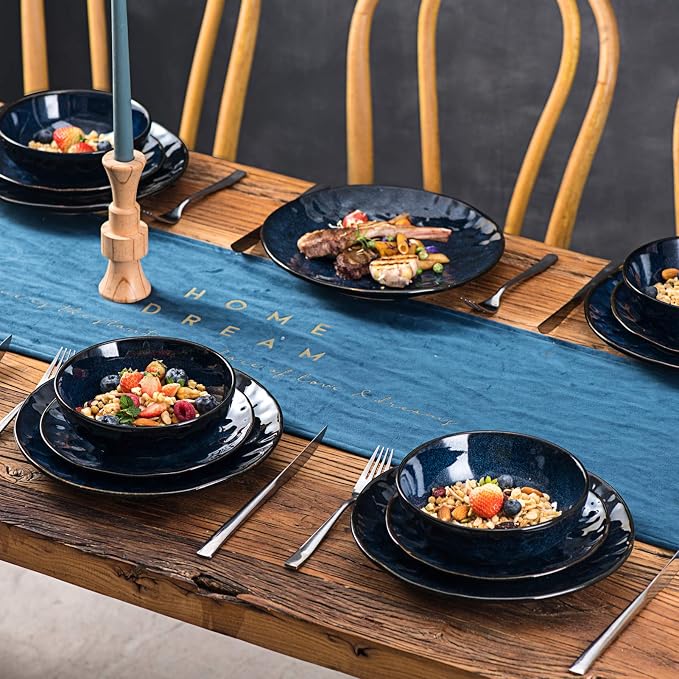 vicrays Ceramic Salad Bowls Set - Image 5