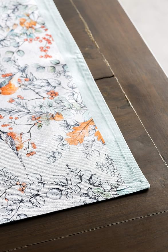 Maison d' Hermine Placemats Set of 4 Reusable 100% Cotton | Cloth Place Mats - Image 8