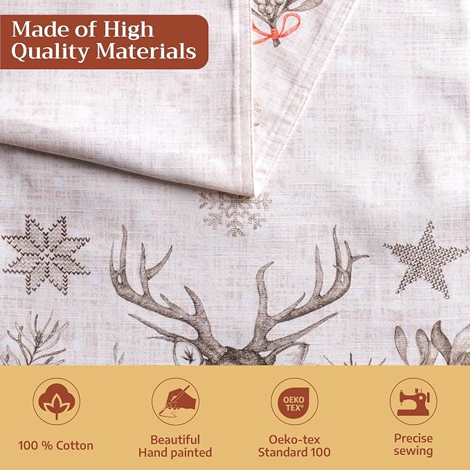 Maison d' Hermine Table Runner 100% Cotton 14.50" x 72" | Table Runners 72 - Image 3