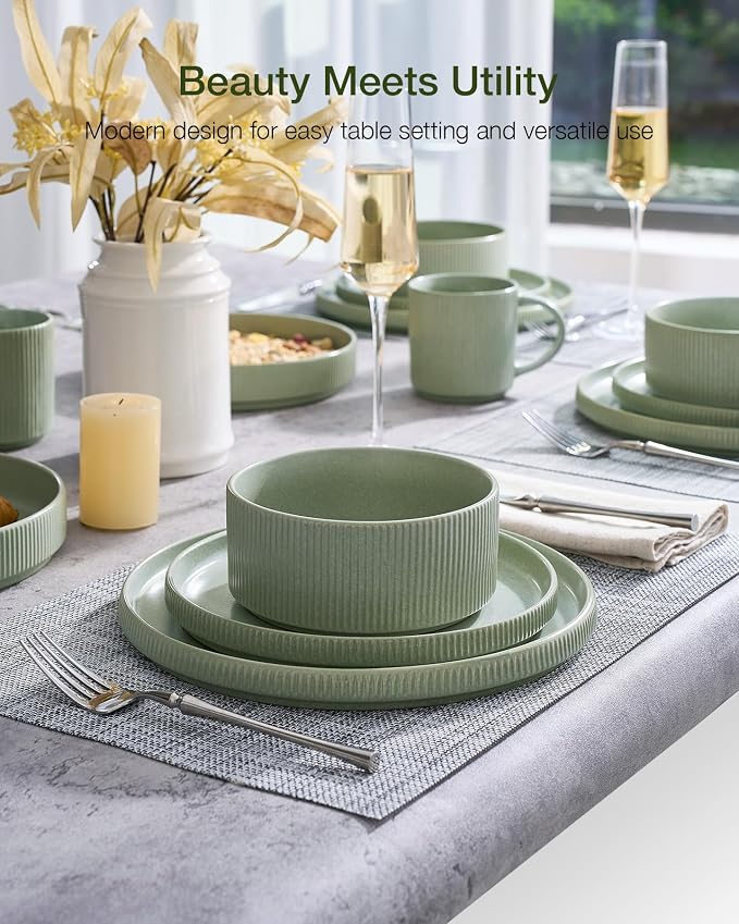 Famiware Star Plates and Bowls Sets, Chip & Scratch Resistant. Microwave & - Image 2