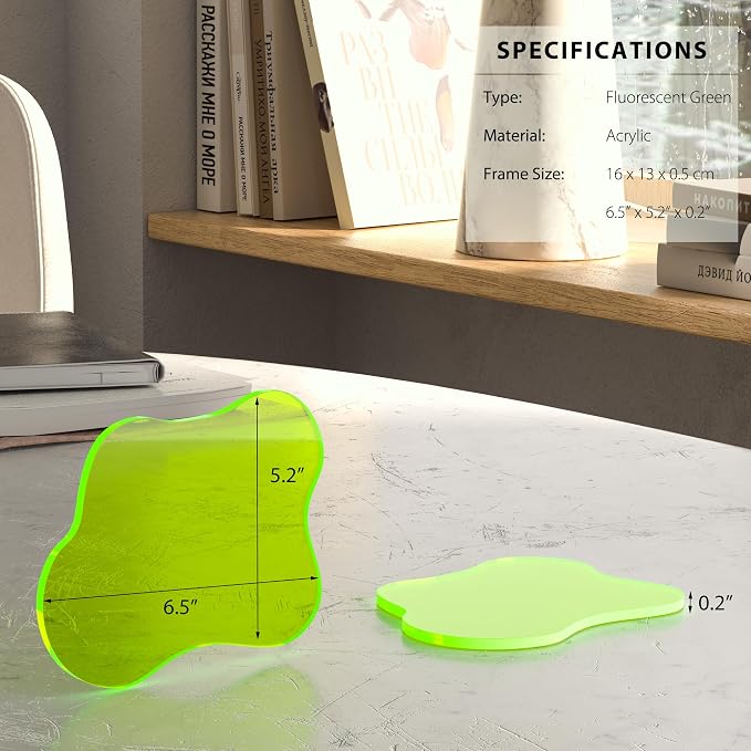 Acrylic Coaster for Desk - Image 4