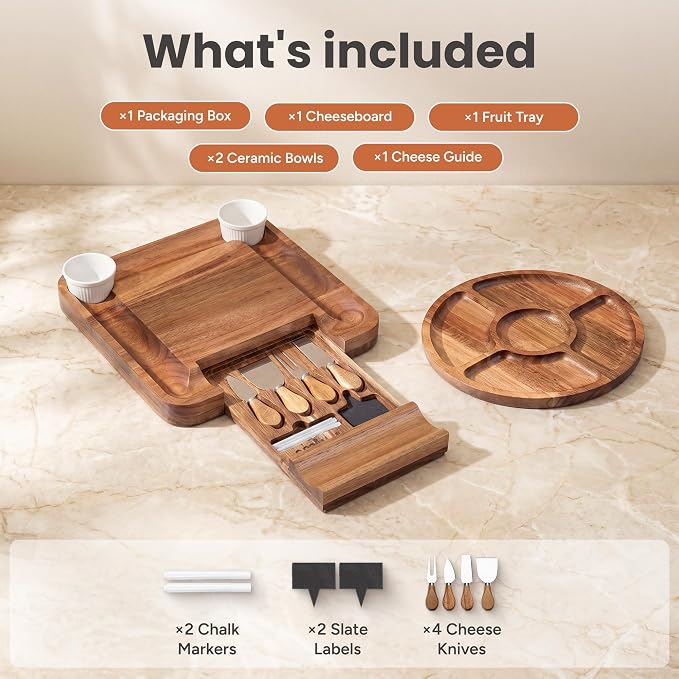 SMIRLY Charcuterie Board Set - Image 2