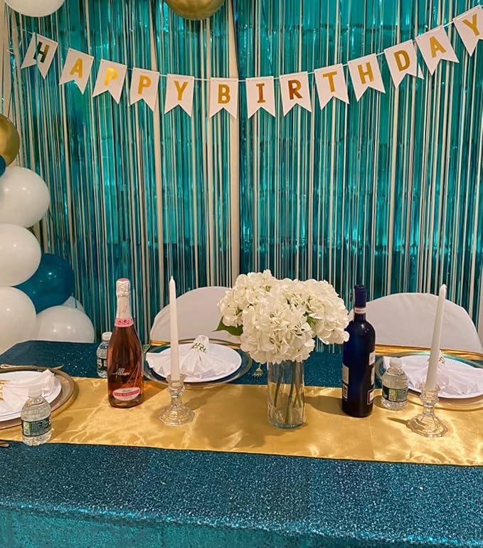 Gold Table Runners 10 Pack - Image 7